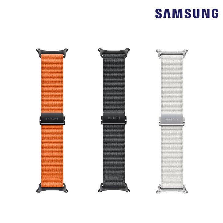 삼성정품 갤럭시 워치 울트라 트레일 밴드 ETSVL70 N, 오렌지, 1개
