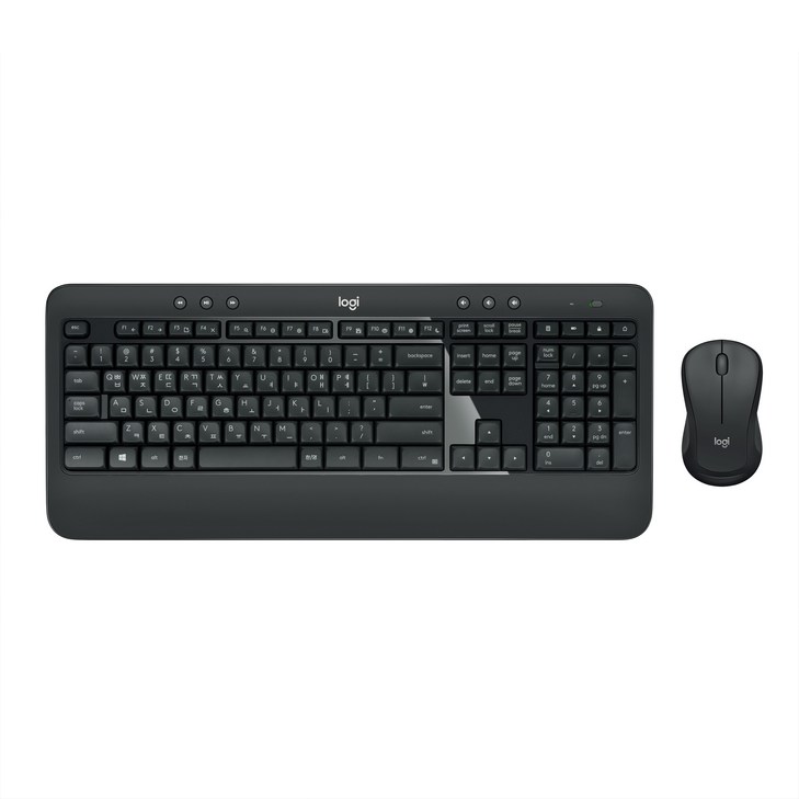 로지텍 MK540 무선 키보드  마우스 세트, 920012588, 블랙, 일반형