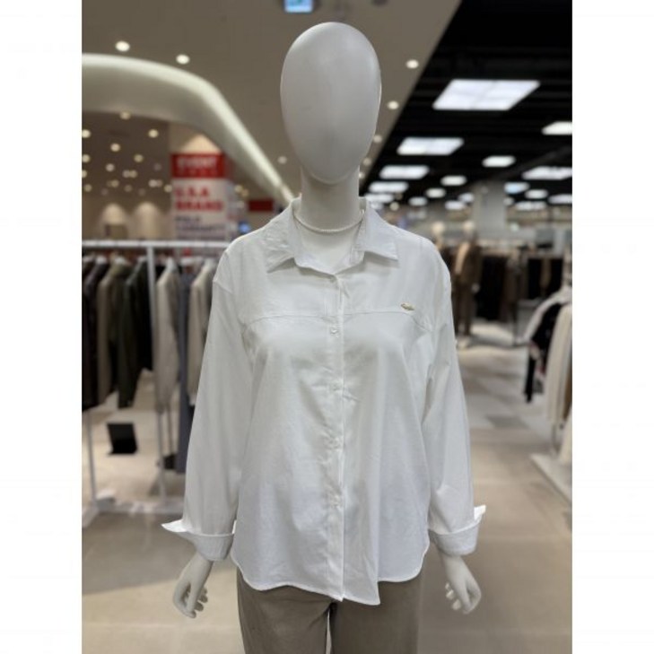 올리브데올리브 백 트위스트 포인트 셔츠 블라우스 YW5AB411