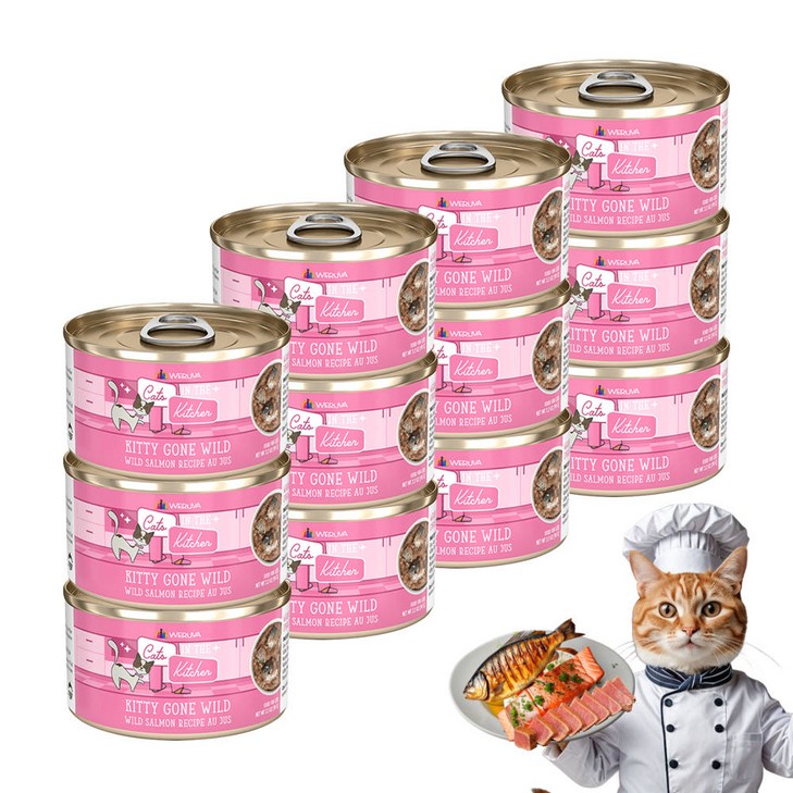[겟플렉스]웨루바 습식 고양이 주식사료 캔