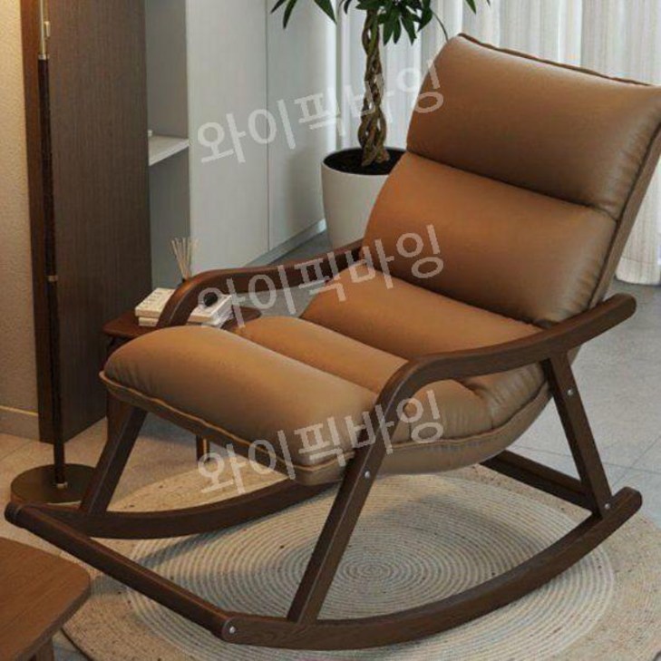 원목흔들의자 원목 안락 스윙 우드 흔들 그네의자