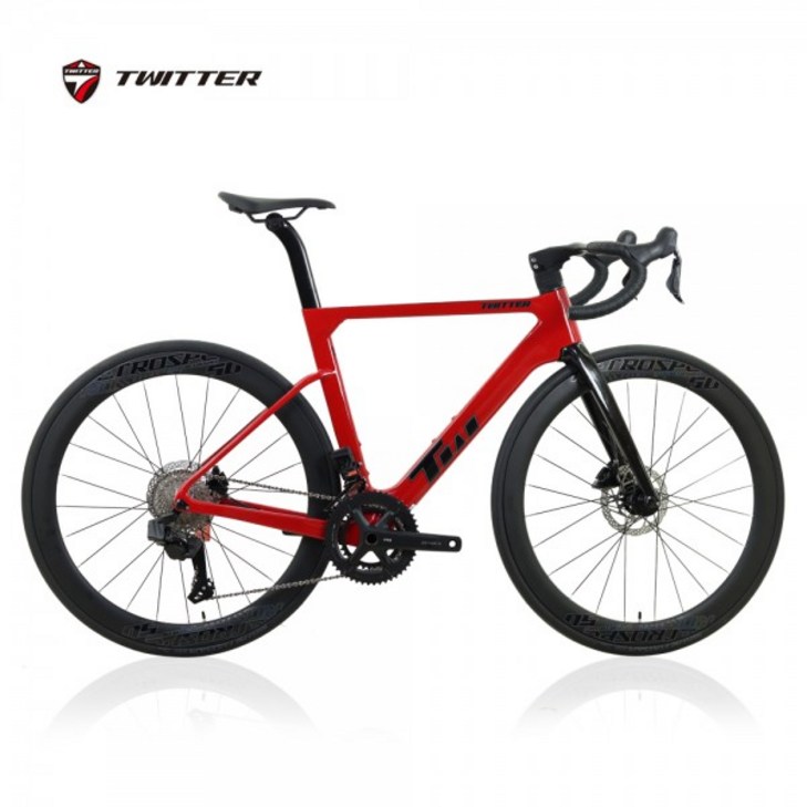 트위터자전거 ROAD R15 무선전자변속 24단 풀카본카본핸들바 카본휠셋