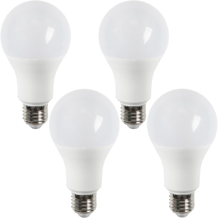 LED 벌브 컨버터 내장형 전구 E26 12W, 4개, 전구색 LED 벌브 컨버터 내장형 전구 E26 12W, 4개, 전구색