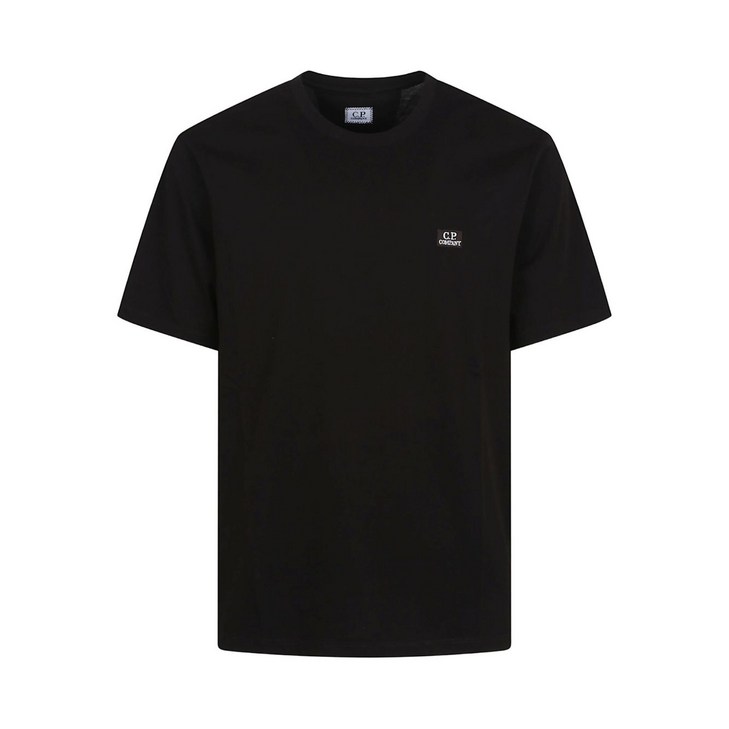 C.P.컴퍼니 로고 패치 티셔츠