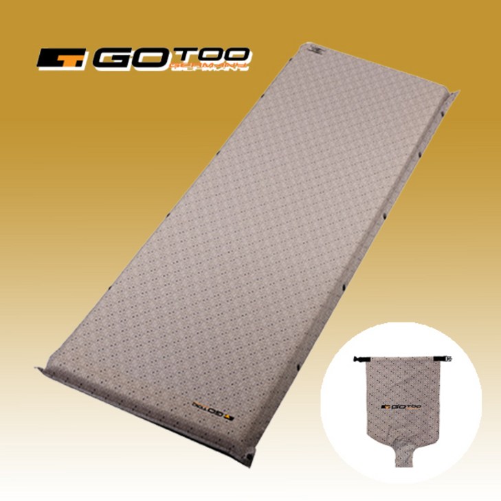 고투 레트로 자충매트 싱글 1인용 차박 에어매트