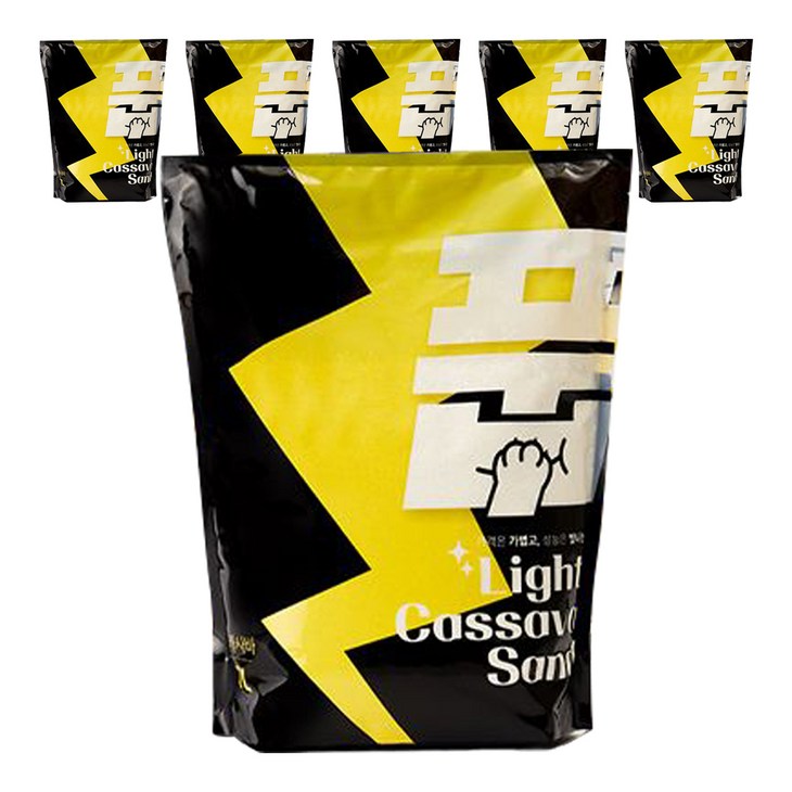 펫프렌즈 풉 라이트 카사바 응고형 고양이 모래