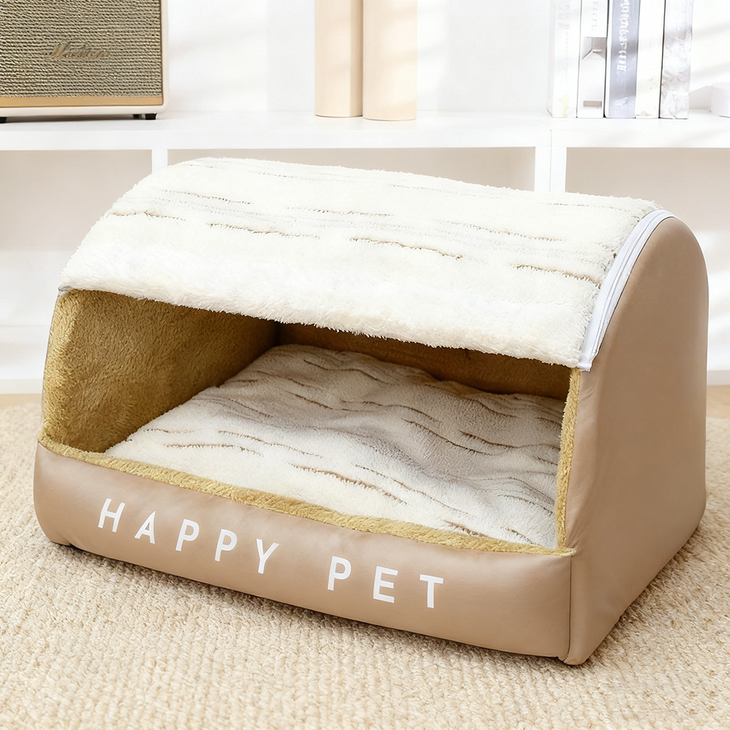 허니버블 반려동물 입체 아치형 동굴 하우스