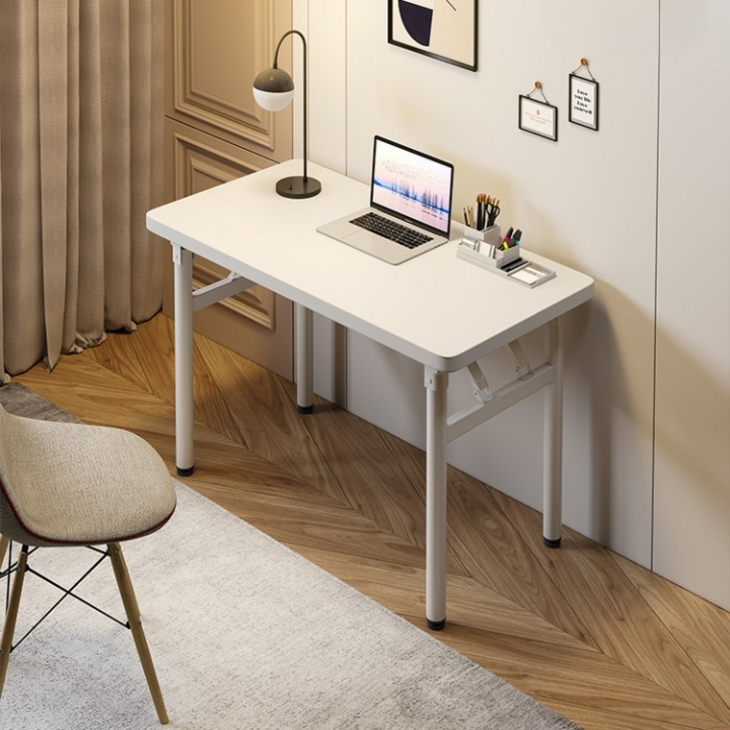 오브민 LPM 공간활용 철제 접이식 스틸 책상 식탁 테이블