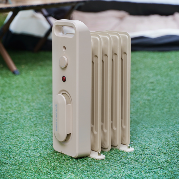 흥신라디에이터 오르씨 캠핑 라디에이터 Vanilla  가방 세트