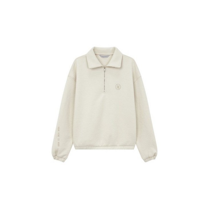 VOV 보브 엠브로이더드 로고 집업 맨투맨 71F40003 여성