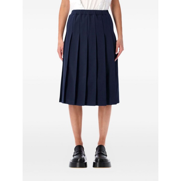꼼데가르송걸 플리츠 스커트
