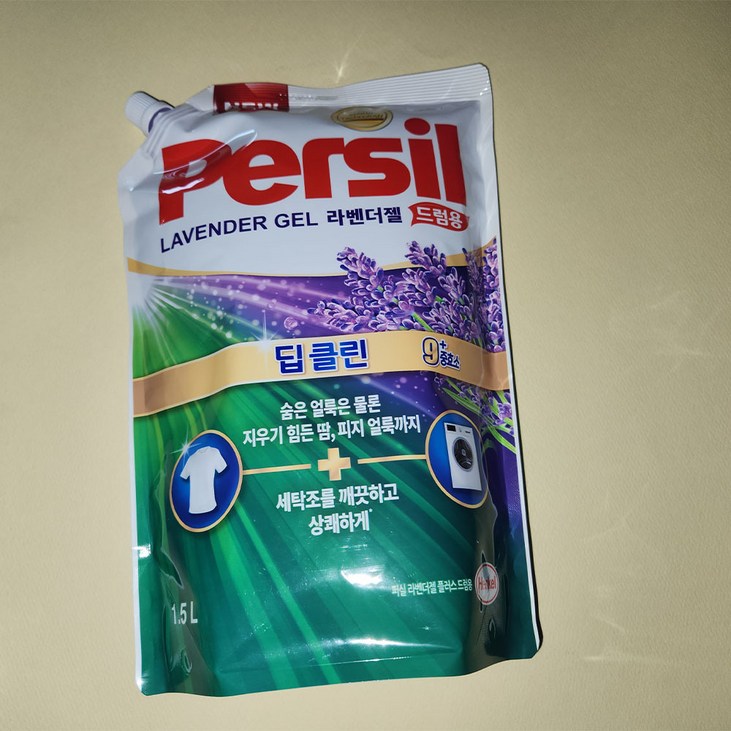 퍼실 라벤더 드럼용 1.5L x 1개 리필용 세탁세제