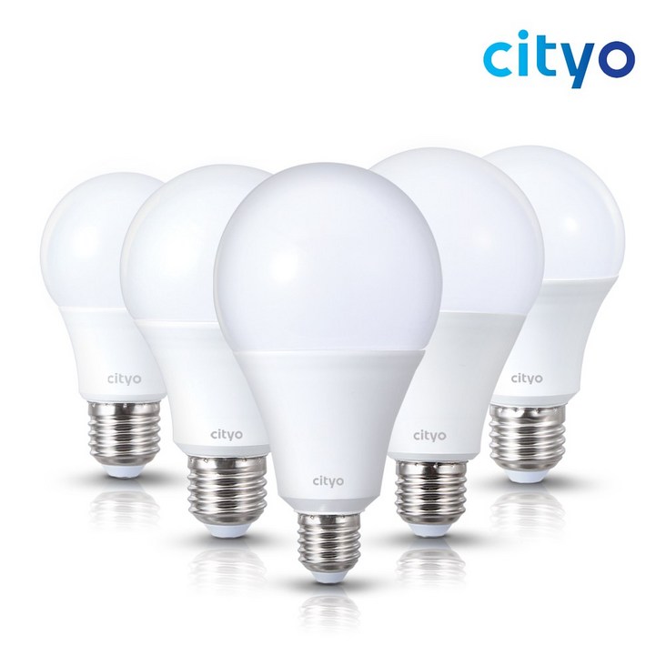 씨티오 LED 20W 전구, 주광색, 1개 씨티오 LED 20W 전구, 주광색, 1개
