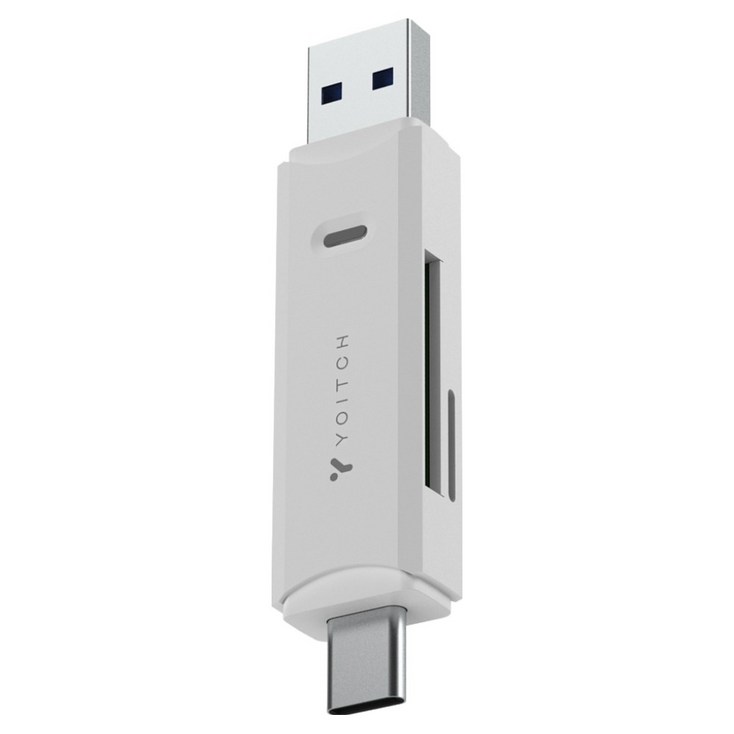 요이치 메모리 블랙박스 멀티 2in1 Micro SD TF 카드 리더기 c타입  usb타입