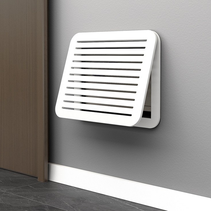 제이릿 배전함 가리개 월커버 두꺼비집 커버, 줄 무늬 아이보리