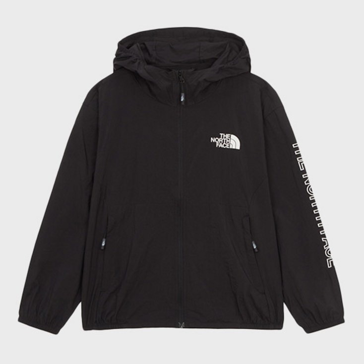 노스페이스 키즈 테일윈드 EX 후디 NJ3LR19SBLK