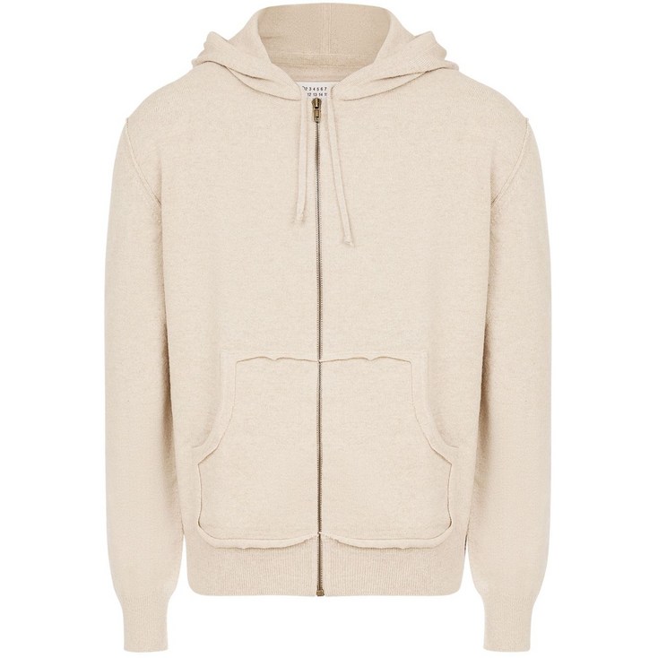 메종 마르지엘라 드로스트링 후드 집업