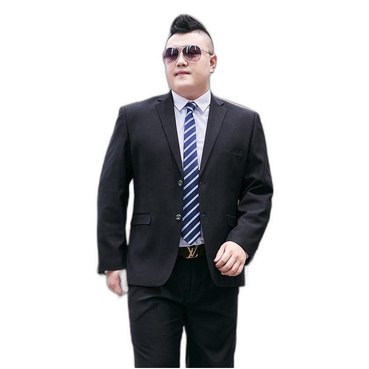 블랙정장 빅사이즈하객룩 결혼식코디 대여복 격식