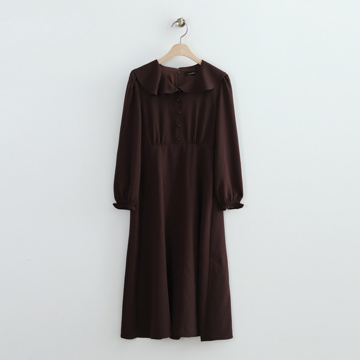 로엠 프릴 롱 원피스