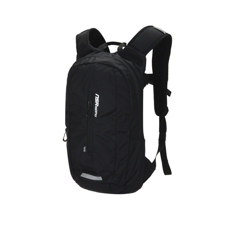 NSR 2021 NEW 올뉴원데이 백팩 초경량 백팩 자전거 라이딩 MTB 배낭 가방 2.5L, BLACK
