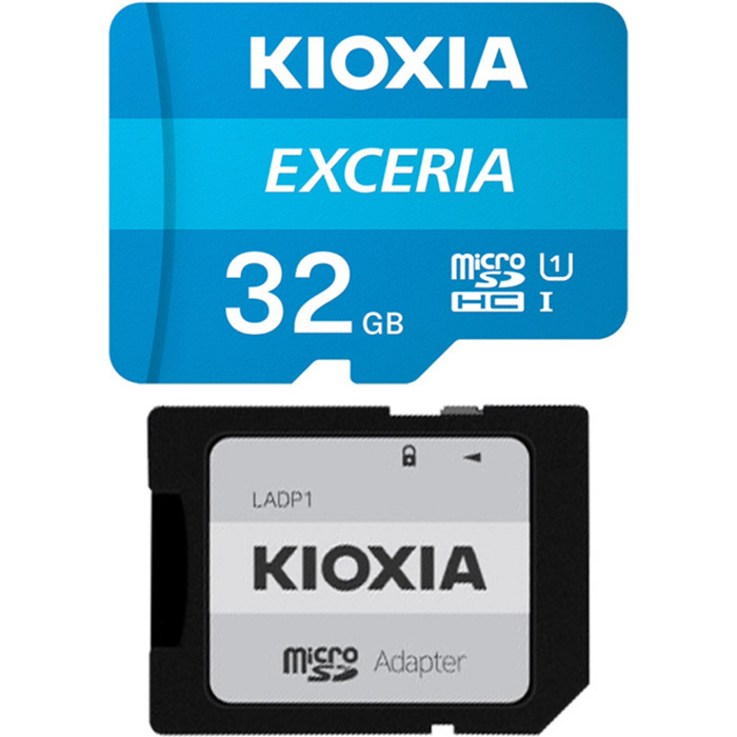 키오시아 EXCERIA XC UHS-I microSD 메모리카드 + SD 어댑터 세트