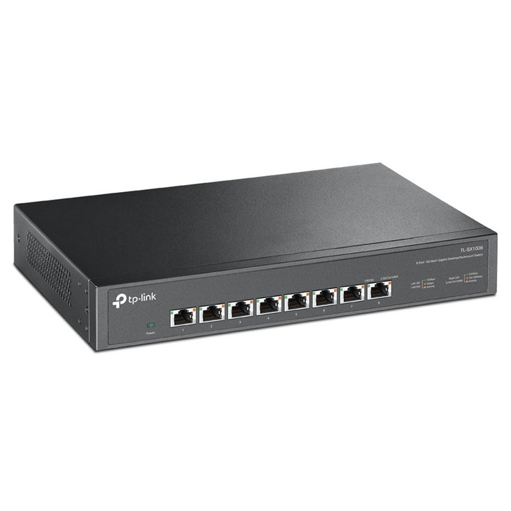 티피링크 8포트 10G 데스크톱  랙 마운트 스위치