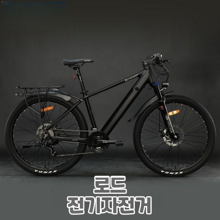 리튬 알루미늄 합금 전기자전거 출퇴근 배터리 로드 10Ah 레저 라이딩, 라이트 그린 10AH 오일 디스크 시마노 18단