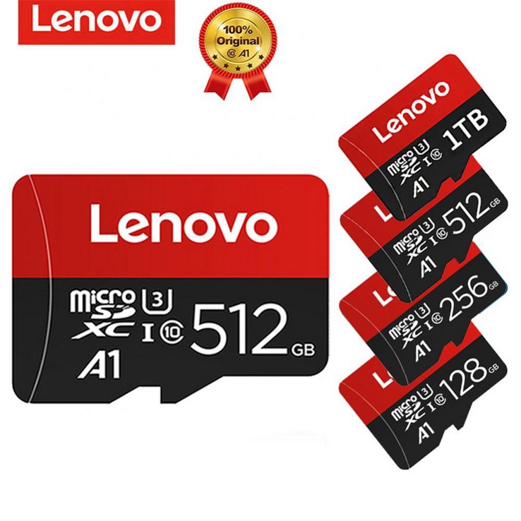 레노버 SD 메모리카드 1T 512GB 256GB 국내무료배송 해외구매대행 30MBs