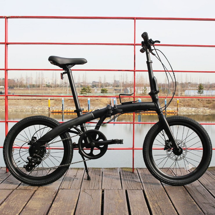 인트로바이크 폴더8HD 20인치 접이식자전거 유압식디스크브레이크 시마노8단변속기 미니벨로 광폭타이어