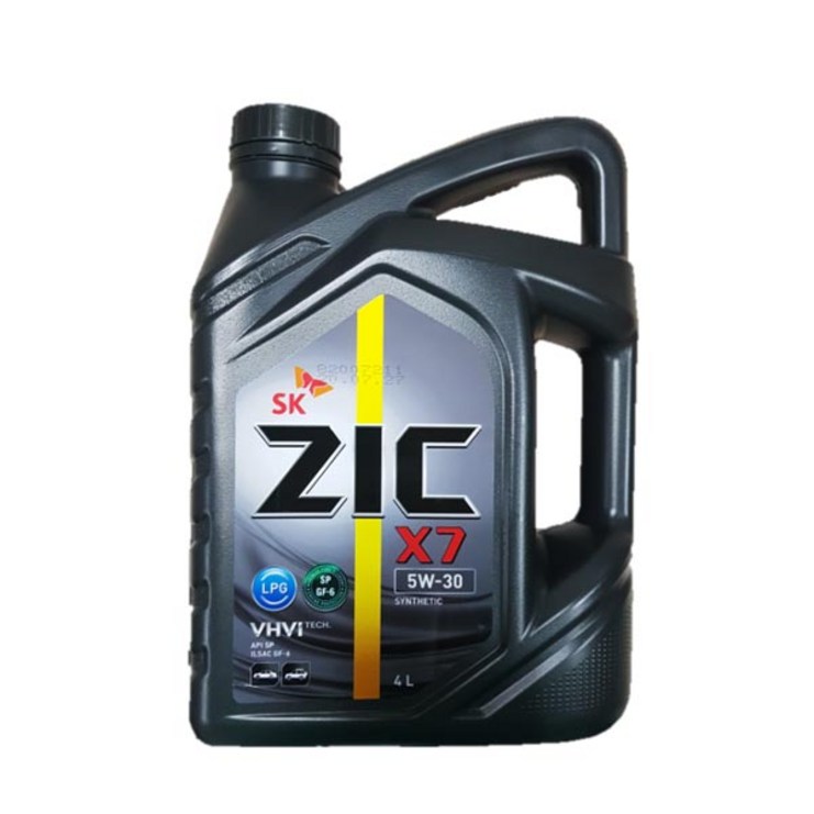 ZIC X7 LPG 5W30 4L 엔진오일 - 쇼핑앤샵