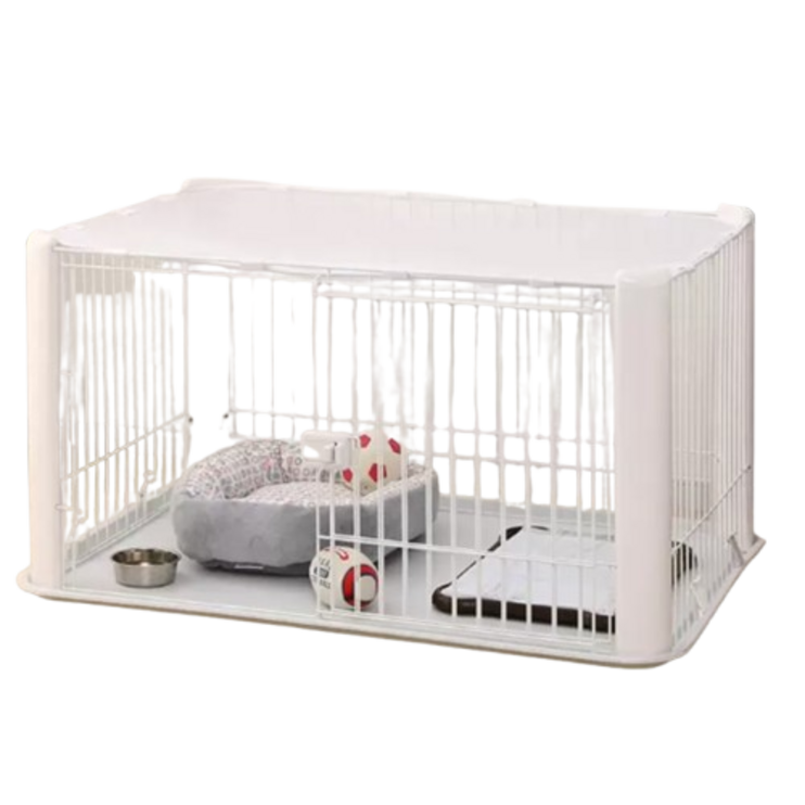 반려동물 철창하우스 대형 안전잠금장치, 화이트, 1개