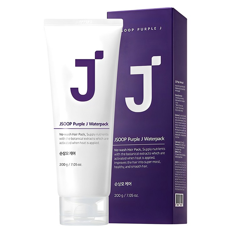 제이숲 퍼플제이 단백질 노워시 헤어팩 트리트먼트, 200ml, 1개 제이숲 퍼플제이 단백질 노워시 헤어팩 트리트먼트, 200ml, 1개