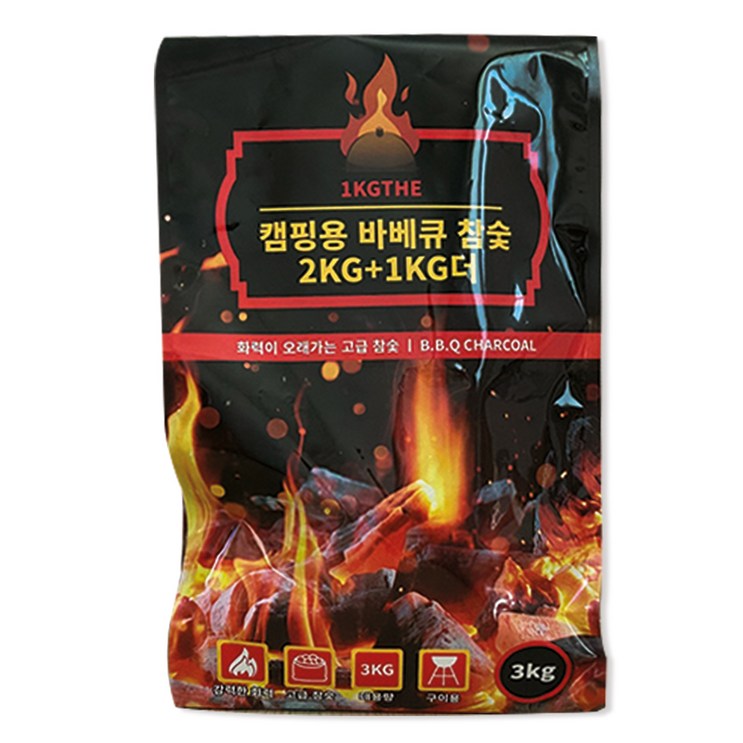 1KGTHE 캠핑용 바비큐 참숯 1KGTHE 캠핑용 바비큐 참숯