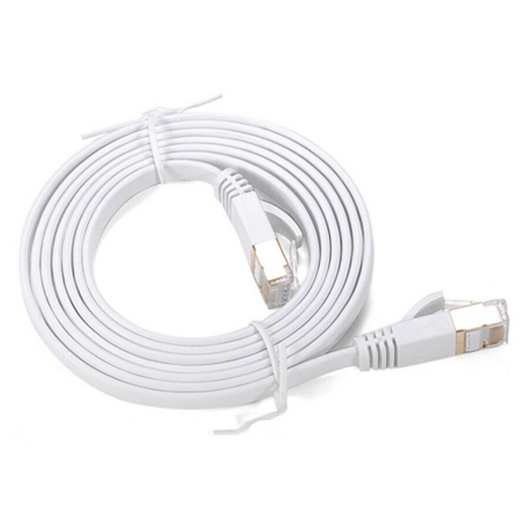 평면 인터넷선 기가 랜케이블 CAT.7 SSTP 10Gbps 10m 평면 인터넷선 기가 랜케이블 CAT.7 SSTP 10Gbps 10m