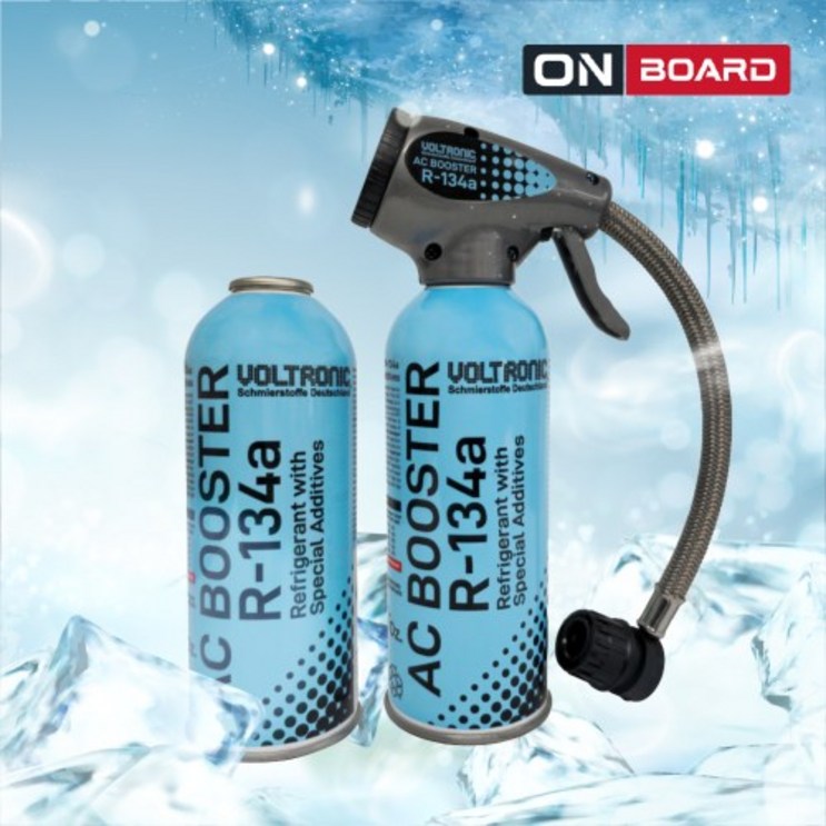 볼트로닉 AC BoosterR134 냉매 340ml, 공용, 1개