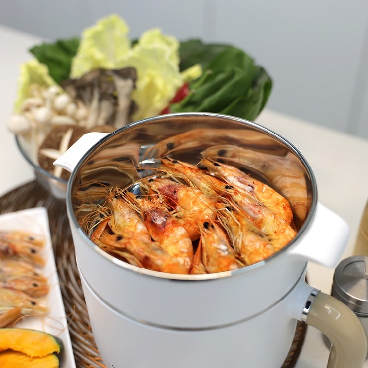 키친아트 2단 멀티쿠커 스텐전기찜기 호빵 만두찜기 소량 라면포트기, 멀티포트 키친아트 2단 멀티쿠커 스텐전기찜기 호빵 만두찜기 소량 라면포트기, 멀티포트
