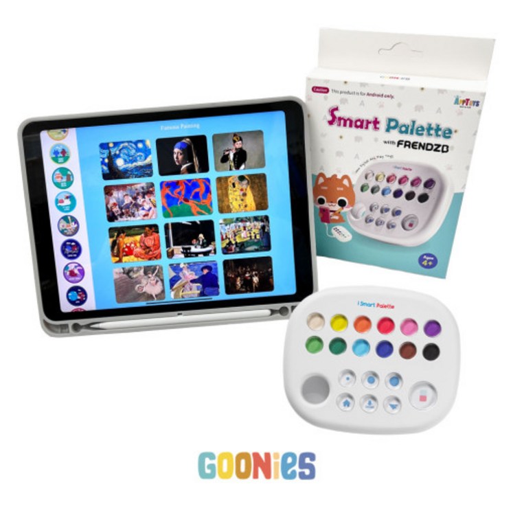 휴대폰아이폰 전용 유아 전자 미술놀이I Smart Palette, 1개 휴대폰아이폰 전용 유아 전자 미술놀이I Smart Palette, 1개