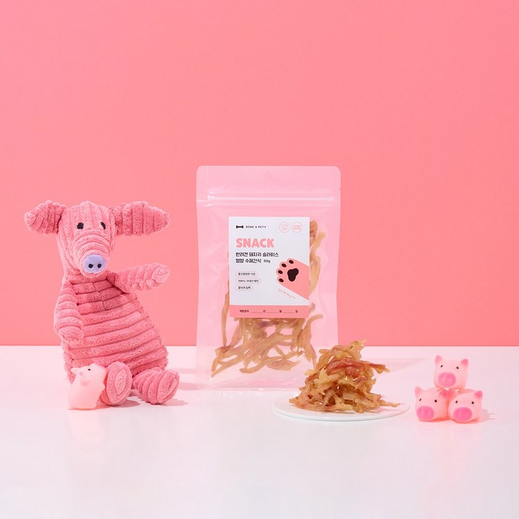 본아페티 반려견 강아지 돼지귀 슬라이스 건조 수제간식 영양식 특식 육포 60g, 1개, 60g 본아페티 반려견 강아지 돼지귀 슬라이스 건조 수제간식 영양식 특식 육포 60g, 1개, 60g