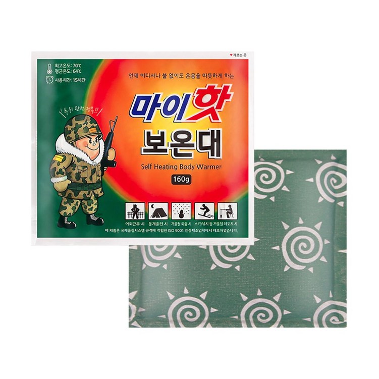 다봉산업 마이핫보온대 160g, 30개 다봉산업 마이핫보온대 160g, 30개