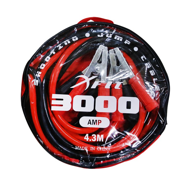 엑스핏 고용량 점프케이블 3000AMP, 1개