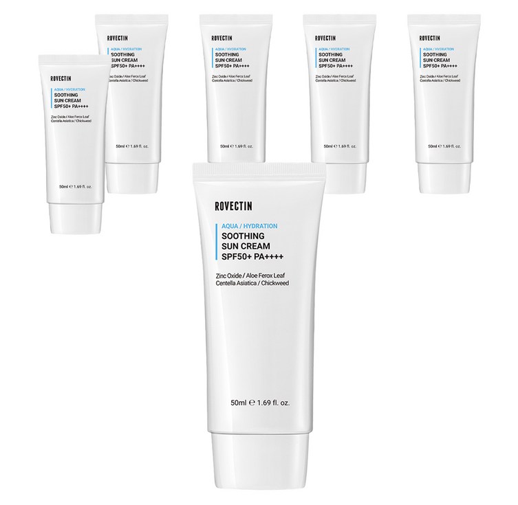 로벡틴 아쿠아 수분 선크림 SPF50 PA, 50ml, 6개