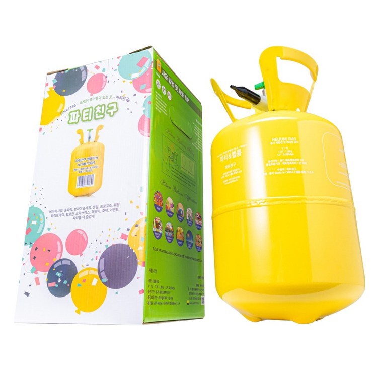 파티친구 고순도 헬륨가스 10개용