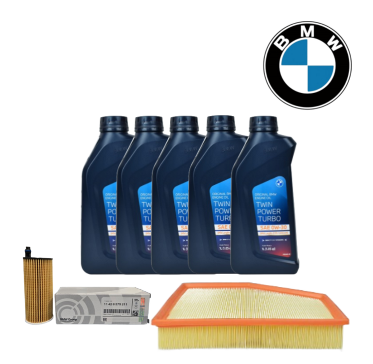 BMW 순정 G30 0W30 엔진오일  순정오일필터  TTF에어필터 가솔린 세트, 1개, 530i