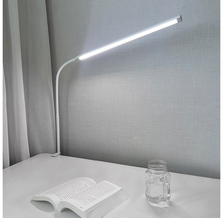 이지디어 책상스탠드 집게형 LED 와이드 조명