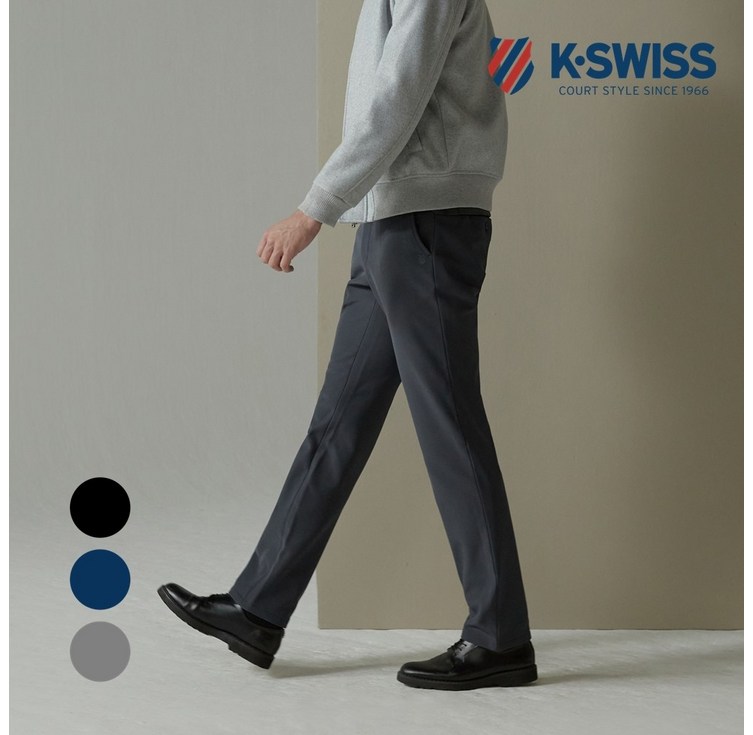 케이스위스 KSWISS 남성 스판 기모 본딩 바지 케이스위스 KSWISS 남성 스판 기모 본딩 바지