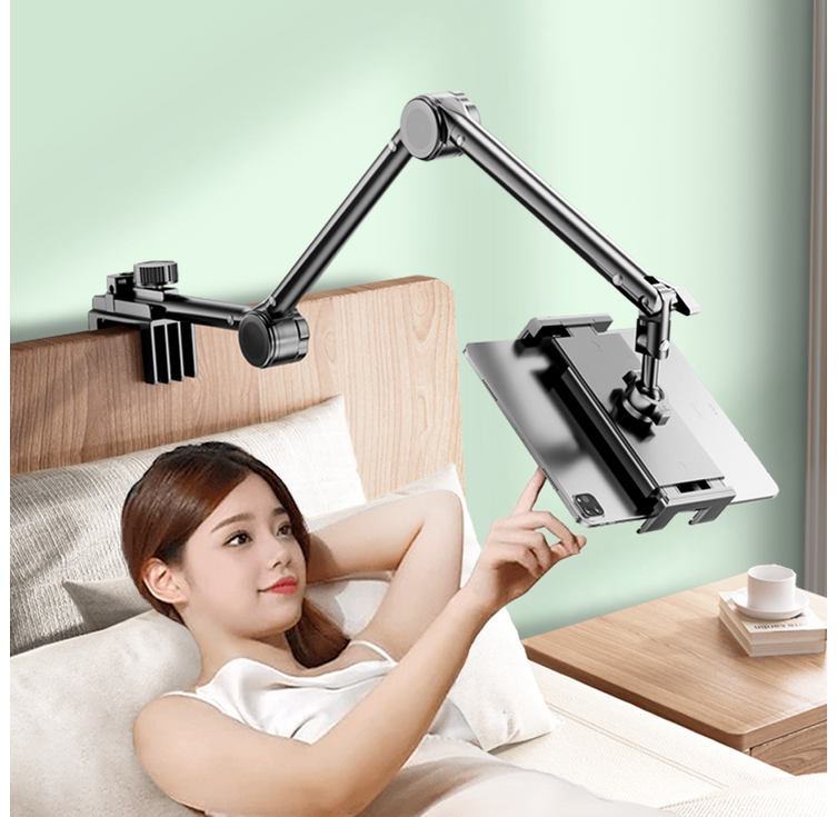 스톤케이스 4세대 침대 아이패드 태블릿 핸드폰 거치대, 블랙, 1개 스톤케이스 4세대 침대 아이패드 태블릿 핸드폰 거치대, 블랙, 1개