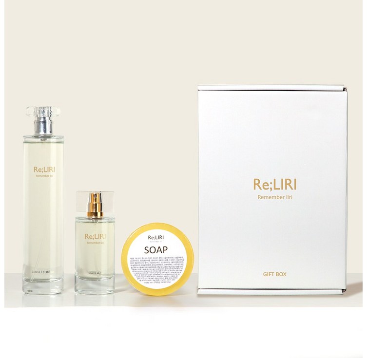 리멤버리리 마린오키드 리리 향수 바디미스트 선물세트, 1세트, 100ml