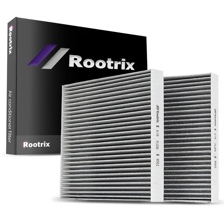루트릭스 활성탄 초미세먼지 자동차 에어컨 필터 2p, 1개, R031