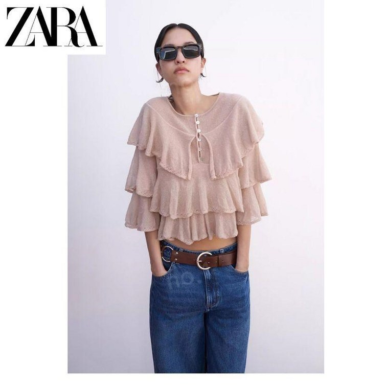 자라 레이어니트 스웨터 2025 봄 신상 ZARA