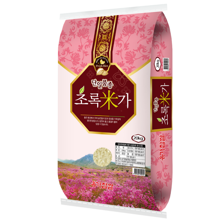 초록미가 20kg 2024년산 햅쌀 단일품종 삼광 특등미, 1개